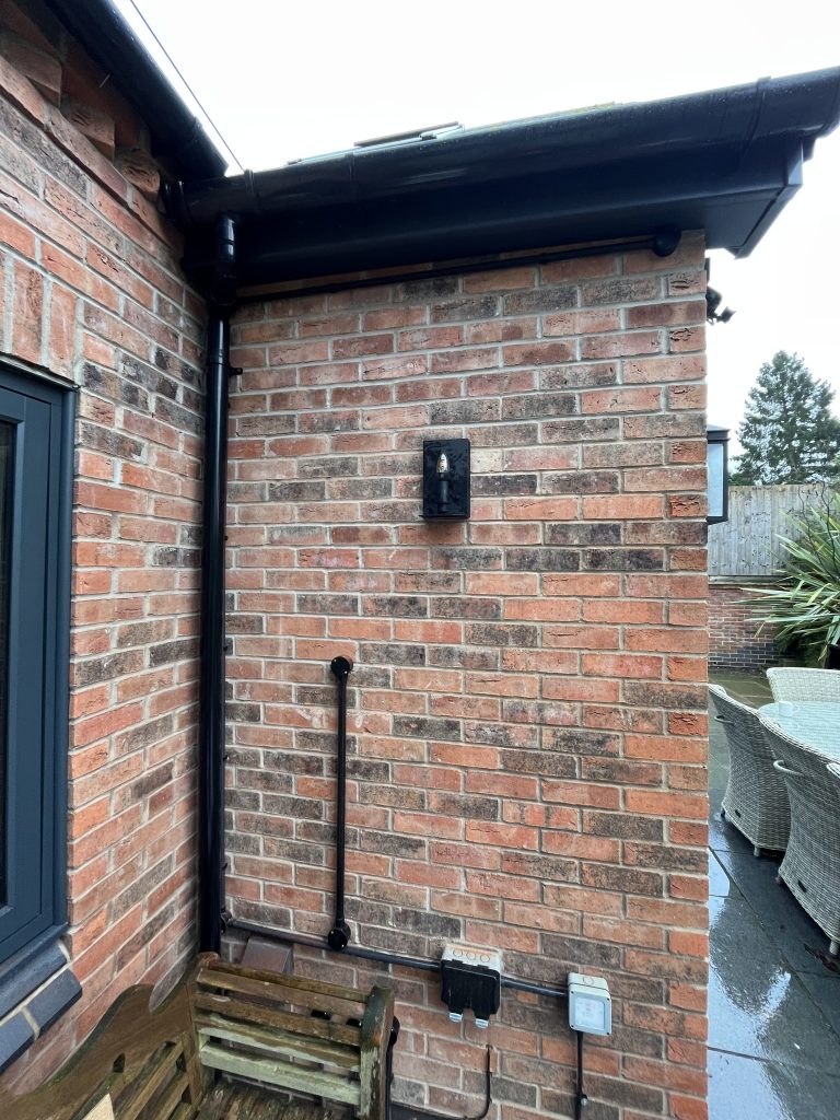 Professional electrical lighting installation